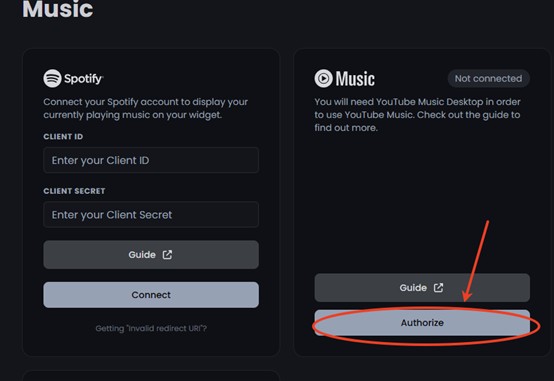6klabs music youtube music authorize