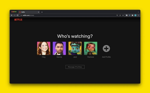 a netflix kids profile