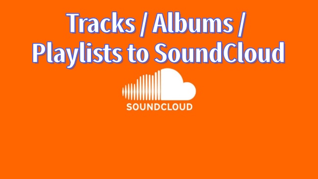 add album to playlist on soundcloud