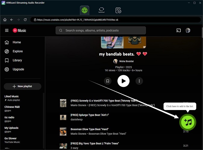 add beats for bandlab in viwizard