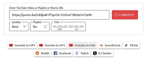 am4a youtube to m4a converter