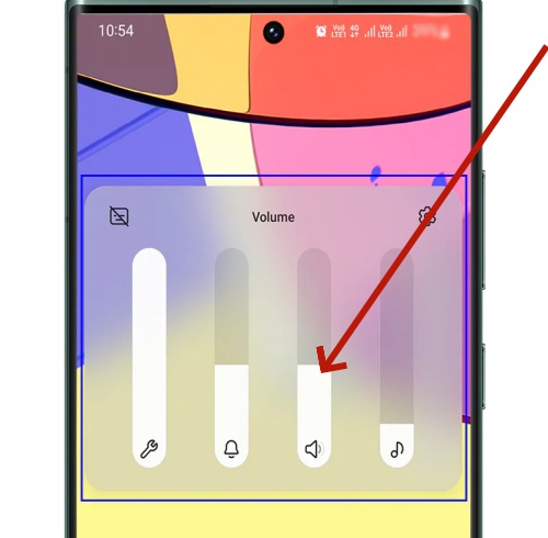 android phone adjust volume