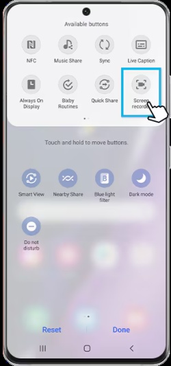 android phone screen record