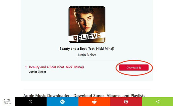 aplmate download apple music song