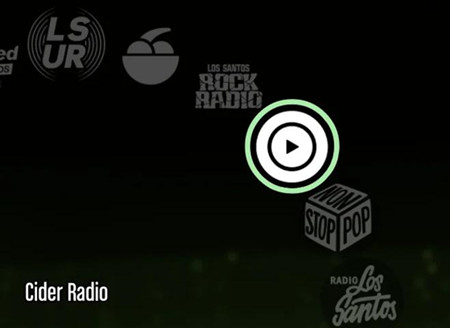 apple music radio with cider