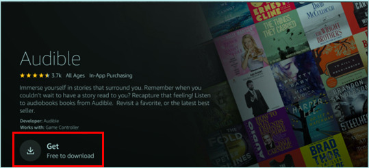 audible app for fire tv