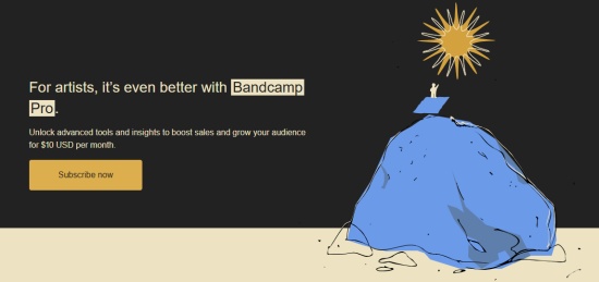 bandcamp pro price