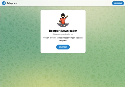 beatport downloader bot