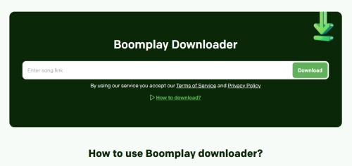 boomplay online downloader