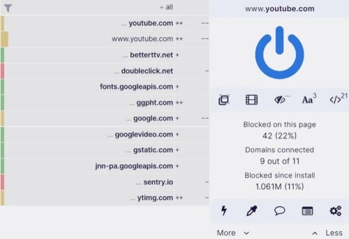 browser extension to block netflix shows