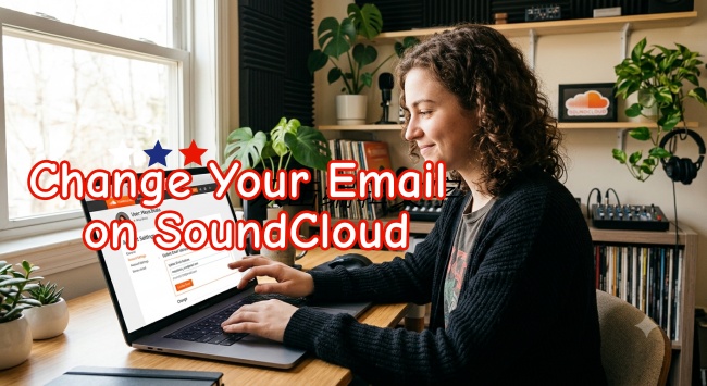 change email on soundcloud