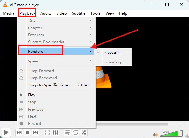 chromecast mp3 from vlc media player