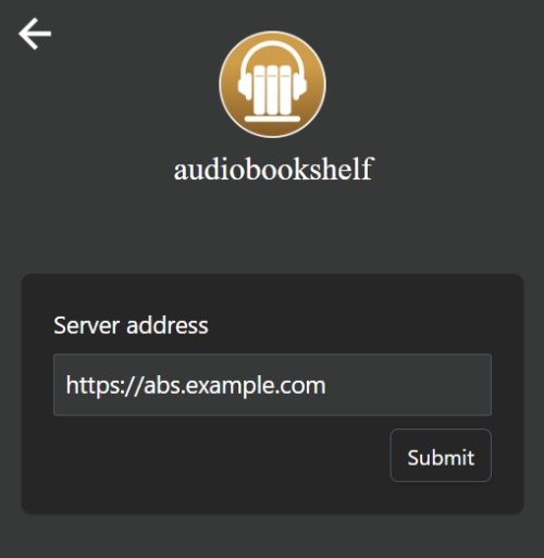 connect audiobookshelf server on mobile devices