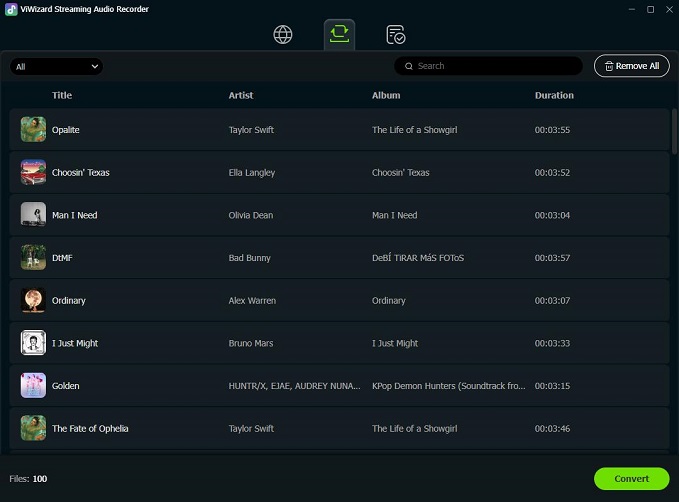 convert billboard hot 100 playlist