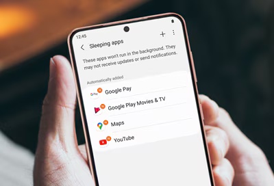 deep sleeping apps on samsung