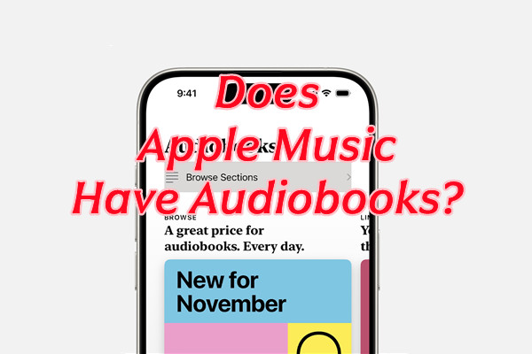 does apple music have audiobooks