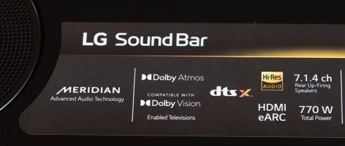 dolby atmos mark on tv sound bar