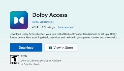 download dolby access to get netflix surround sound
