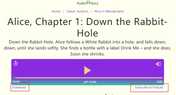 download from storynory