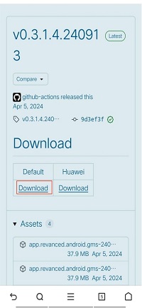 download gmscore apk