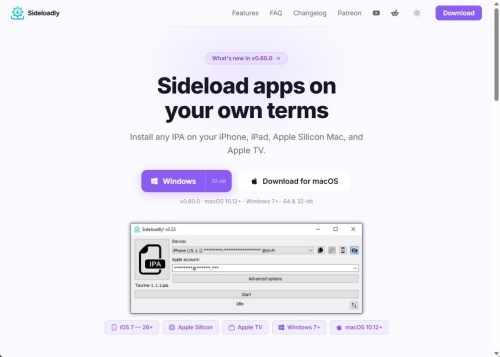 download sideloadly to get ytmusicultimate