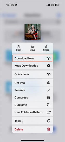 download youtube music file to iphone via files app