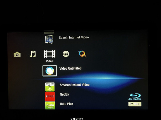 dvd player menu screen