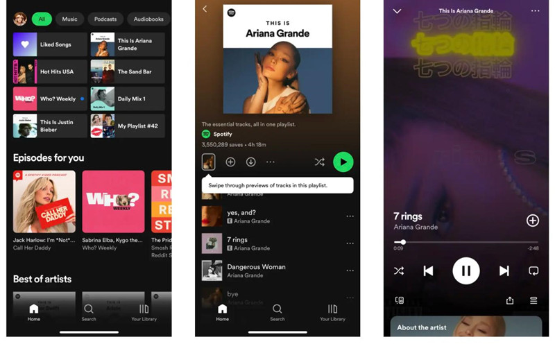 eevee spotify mod version