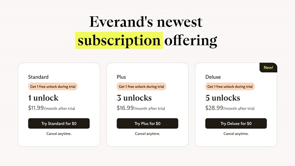 everand subscription plans