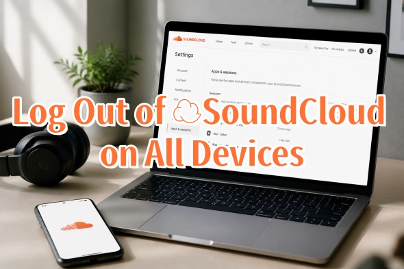 how to log out of soundcloud