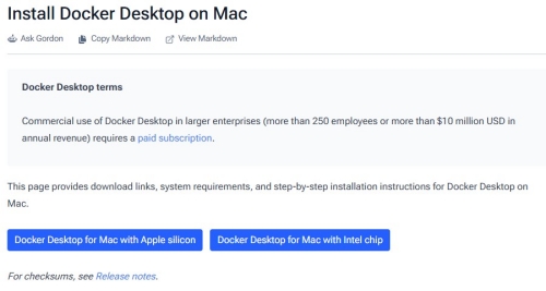 install docker on mac for audiobookshelf