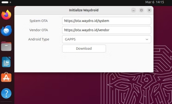 install waydroid