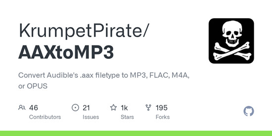 krumpetpirate aax to mp3