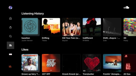 locate your soundcloud liked music on xbox
