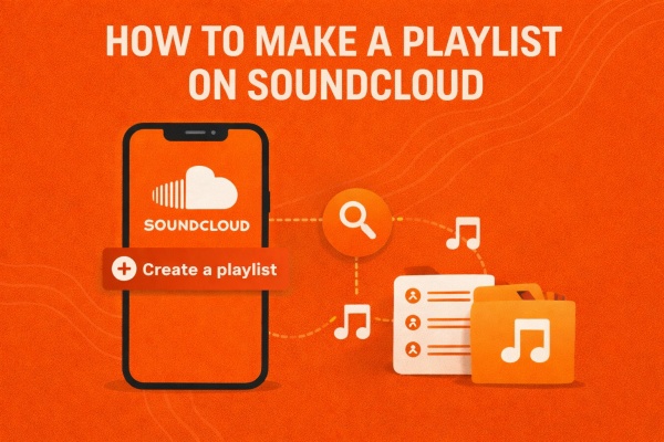 make playlist on soundcloud