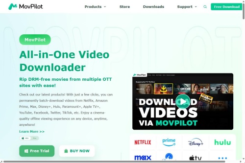movpilot netflix downloader product page