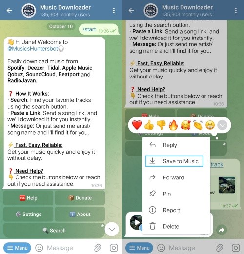 music downloader youtube telegram bot