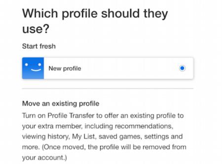 netflix new profile