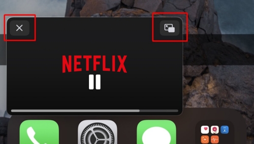 netflix picture in picture on iphone