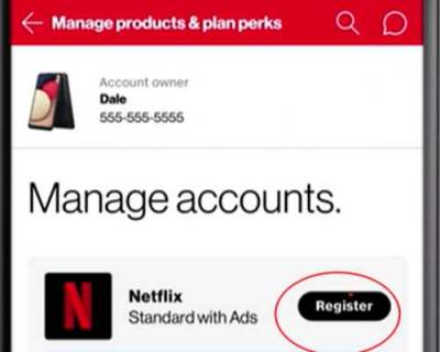 netflix verizon manage account