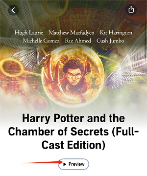 play audible preview on mobile