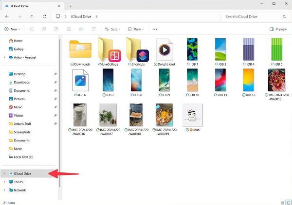 put youtube music files to icloud on pc