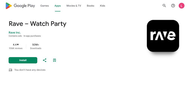 rave app google play