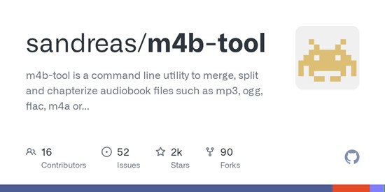 sandreas m4b tool
