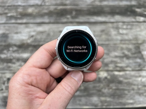 search for wifi on garmin