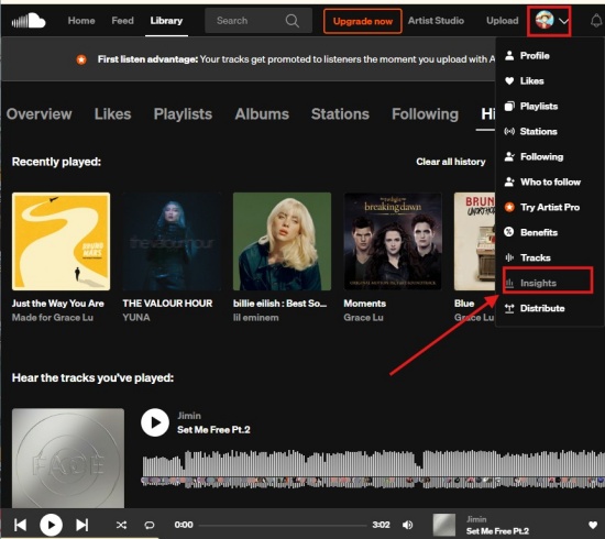 see soundcloud insight on soundcloud