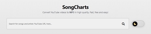 songcharts homepage