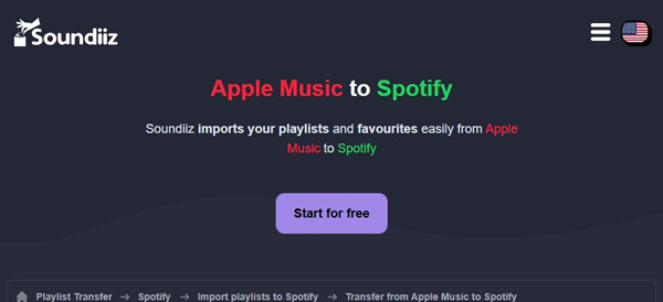 soundiiz apple music to spotify