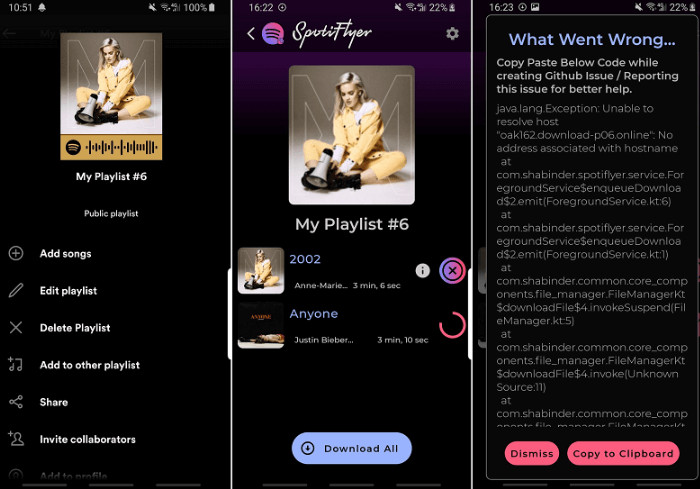 spotiflyer download spotify song