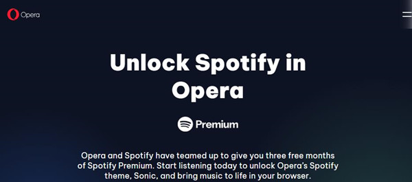 spotify premium opera